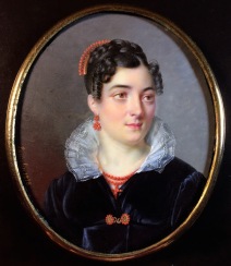 Miniature portrait by Lancelin (1818)