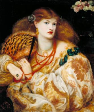 Dante Gabriel Rossetti, Monna Vanna (1866), Tate (N03054)